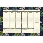 Hebdo planner Color Design Bloc 60 feuilles - H 18 x L26,5 cm EXACOMPTA