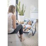 Babymoov transat pour bébé graphik bleu et gris