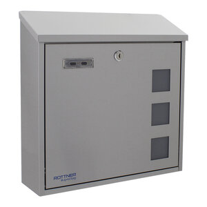 Rottner muro boîte aux lettres en acier inoxydable