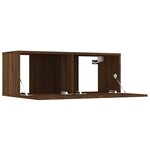 vidaXL Ensemble de meubles TV 8 Pièces Chêne marron Bois d'ingénierie