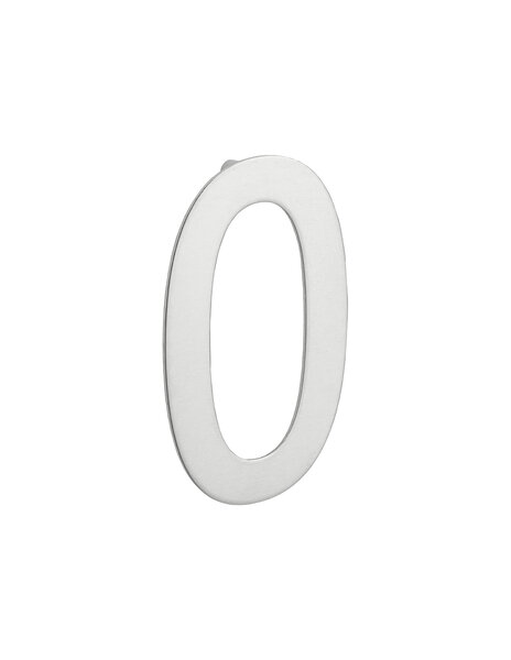 THIRARD - Chiffre 0 à visser  inox  H.100mm