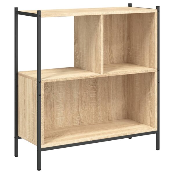 vidaXL Bibliothèque chêne sonoma 72x28x77 5 cm bois d'ingénierie