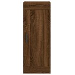 vidaXL Armoire murale chêne marron 34 5x34x90 cm bois d'ingénierie