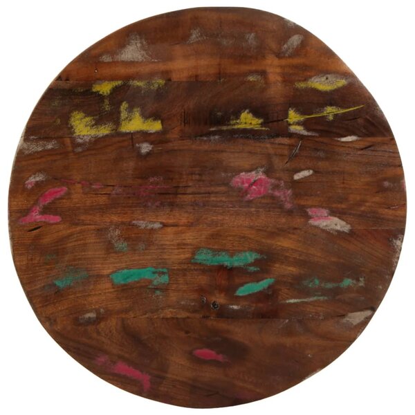 vidaXL Dessus de table Ø 60x2 5 cm rond bois massif de récupération