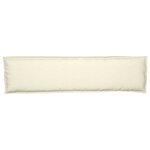 vidaXL Coussin de Palette pour Banc crème 150x40x8 cm Tissu Oxford