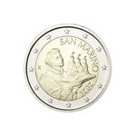 Monnaie 2 euros face commune saint marin 2020