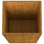 vidaXL Jardinière 32x29x75 cm acier corten