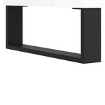 vidaXL Buffet blanc brillant 40x35x70 cm bois d'ingénierie