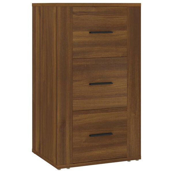 vidaXL Buffet Chêne marron 40x33x70 cm Bois d'ingénierie