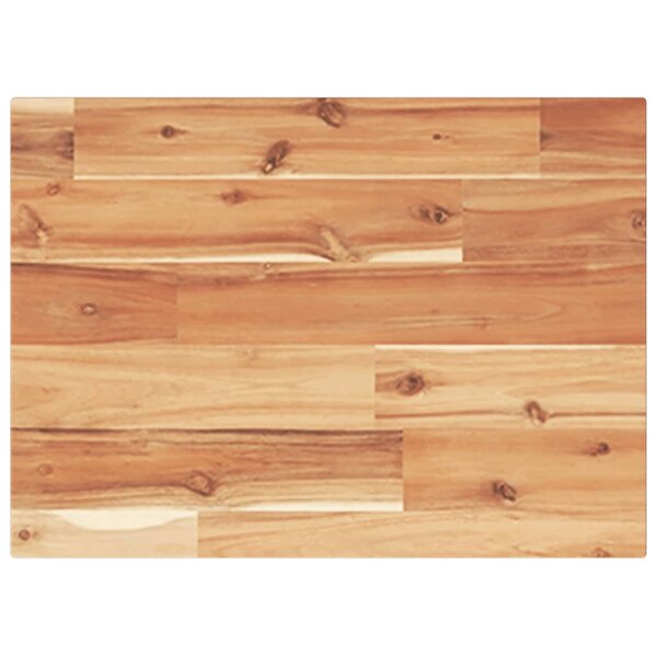 vidaXL Dessus de table rectangulaire 60x30x2 cm bois massif d'acacia