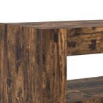 vidaXL Buffet Chêne Fumé Bois d'Ingénierie 116 x 30 x 75 cm