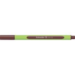 Feutre Fineliner Line-Up 04 topaz Marron x 10 SCHNEIDER