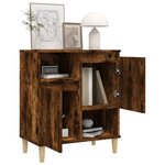 vidaXL Buffet Chêne fumé 60x35x70 cm Bois d'ingénierie