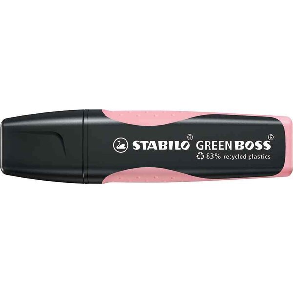 Surligneur GREEN BOSS Pastel, rouge STABILO