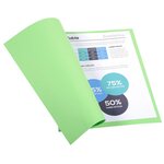 Paquet De 100 Chemises Forever® 170 100  Recyclé - 24x32cm - Vert Vif - X 5 - Exacompta