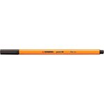 Stylo-Feutre POINT 88 Pointe Fine 0 4 mm terre d'ombre x 10 STABILO
