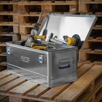 ALUTEC Boîte de rangement en aluminium BASIC 40 L