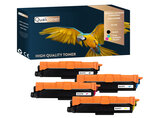 Qualitoner toners x4 tn243 tn 243 (noir + cyan + magenta + jaune) compatible pour brother