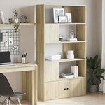 vidaXL Bibliothèque chêne sonoma 100x36x189 cm bois d'ingénierie