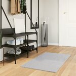 vidaXL Tapis HUARTE à poils courts doux et lavable gris 60x110 cm