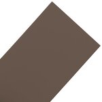 vidaXL Bordures de jardin 4 Pièces marron 10 m 20 cm polyéthylène