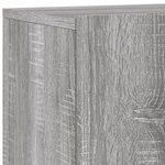 vidaXL Meuble TV mural sonoma gris 60x30x41 cm