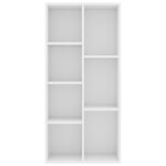 vidaXL Bibliothèque Blanc 50x25x106 cm Bois d'ingénierie