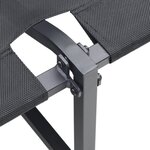vidaXL Canapé jardin 2 places avec coussins taupe