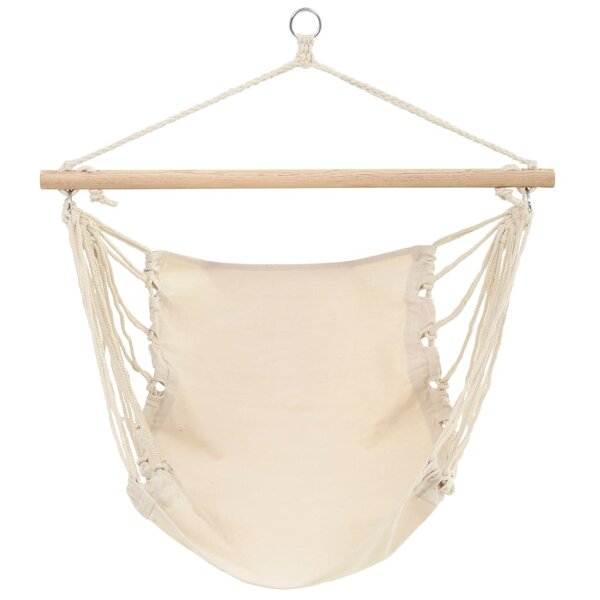 vidaXL Hamac pliable Crème