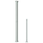vidaXL Auvent latéral rétractable de patio 180x500 cm Crème