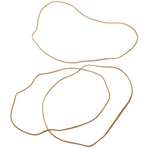 Boîte de 100 g de bracelets blonds étroits 180 mm