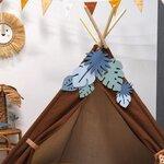 Feuille de palme en bois MDF 25 cm
