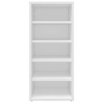 vidaXL Armoire à chaussures Blanc 31 5x35x70 cm Bois d'ingénierie