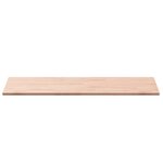vidaXL Dessus de table 100x60x1 5cm rectangulaire bois massif de hêtre