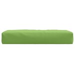vidaXL Coussin de palette vert mélangé 60x60x10 cm tissu