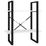 vidaXL Bibliothèque à 5 niveaux Blanc 60x30x175 cm Bois ingénierie