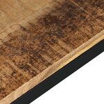 vidaXL Banc 110 x 35 x 45 cm Bois de manguier massif