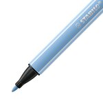Stylo-feutre pointMax  pointe 0 8mm - Bleu cobalt clair STABILO