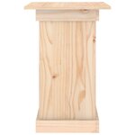 vidaXL Support à fleurs 40x40x60 cm Bois de pin solide