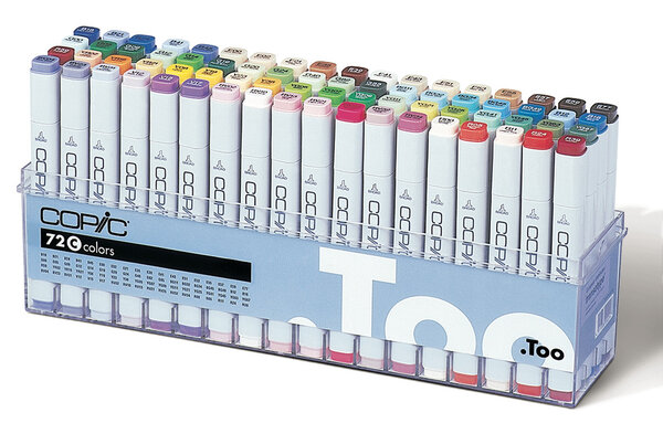 Set 72 marqueurs Manga Copic Marker Set C