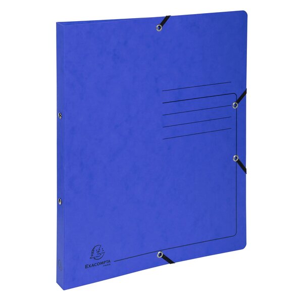 Classeur 2 Anneaux 15mm Carte Lustrée Imprimée - A4 - Couleurs Assorties - X 2 - Exacompta
