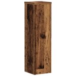vidaXL Supports pour plantes 2 Pièces vieux bois bois d'ingénierie