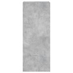 vidaXL Meuble TV mural gris béton 40 5x30x102 cm bois d'ingénierie