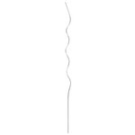 vidaXL Supports de plantes en spirale 20 Pièces Acier galvanisé 110 cm