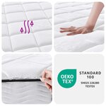 vidaXL Matelas à ressorts ensachés moyen plus 70x200 cm
