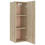 vidaXL Ensemble de meubles TV 4 Pièces Chêne sonoma Bois d'ingénierie