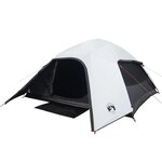 vidaXL Tente de camping à dôme 4 personnes tissu occultant imperméable