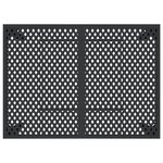 vidaXL Table de jardin anthracite 110x80x72 cm acier