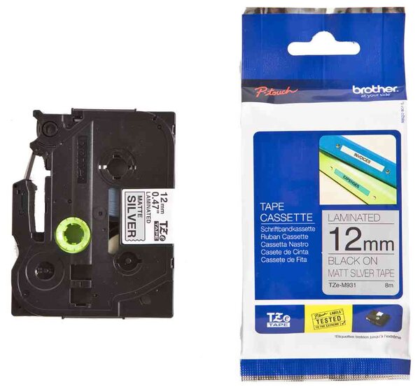 Cassette à ruban tze-tape tze-131  largeur: 12 mm brother