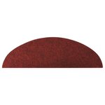 vidaXL Tapis d'escalier autocollants 15 Pièces 56x17x3 cm Rouge